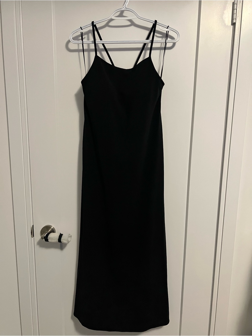 UNIQLO Black Dress with Tie-Back